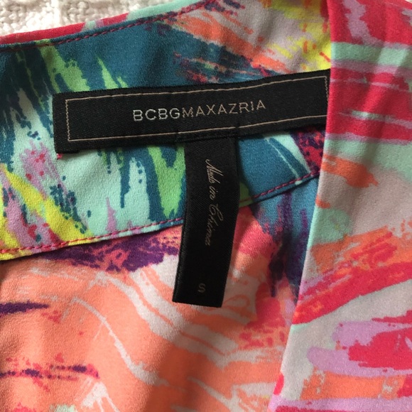 🌴BCBG Max Azria Thalia printed romper size Small - Picture 2 of 5